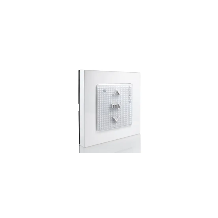 Télécommande murale Somfy smoove origin rts blanche