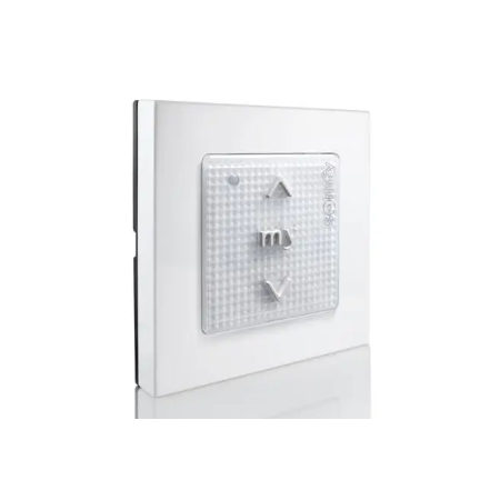Télécommande murale Somfy smoove origin rts blanche
